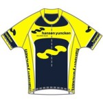 Image of cycle jersey custom designed for cycle team
