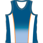 Image of track and field running shirt for custom design for athletics tieam