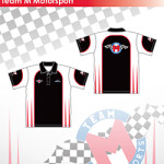 Image of Team M Motorsport custom design for race team support crew