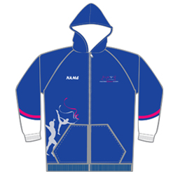 Image of hooded sweatshirt that can be customized for your club, team, school or organization